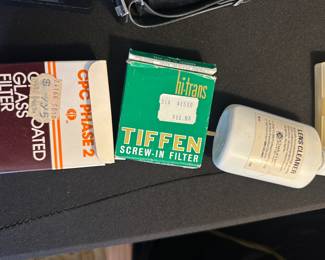 Tiffen camera accessories lot