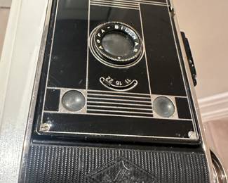 Agfa Billy-Clack No. 74 camera, a vintage Art Deco-style folding camera