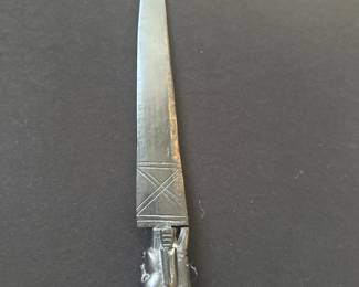 vintage ceremonial dagger or letter opener