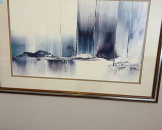 abstract landscape art