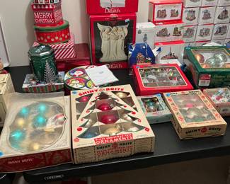 Christmas decorations and ornaments