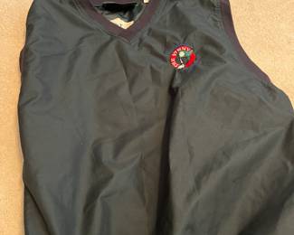 vintage v-neck golf vest