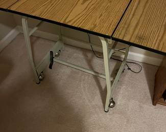 Studio Designs Studio Craft Center rolling drafting and craft table 