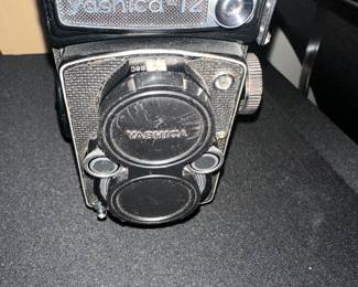 Yashica-12 medium format twin-lens reflex (TLR) film camera