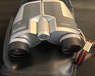 pair of MultiTech Survivor 8x22 ruby compact binoculars