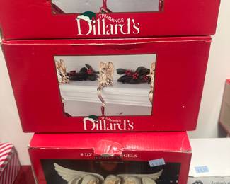 Dillard's angel-themed Christmas collectibles