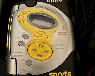 Sony Sports Walkman portable cassette player