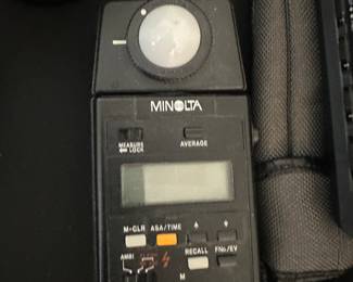 Minolta Auto Meter IIIF light meter