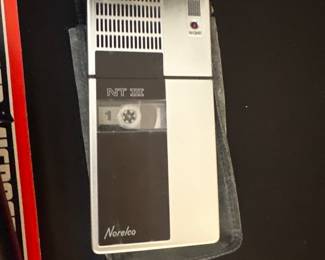 vintage Norelco NT-1 mini cassette recorder