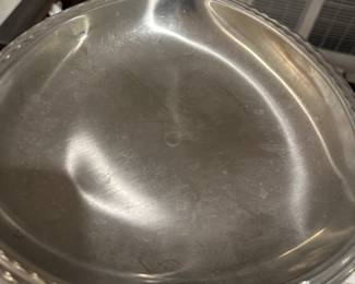  vintage silver-plated serving tray or bowl