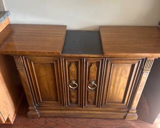 Drexel Heritage wood flip-top server or buffet