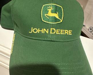 John Deere green cap
