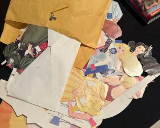 vintage paper dolls
