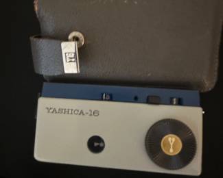 Vintage Yashica-16 subminiature film camera