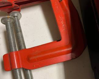 Stanley Handyman C-clamp, likely a vintage H155 model