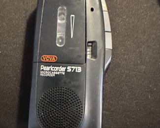 Olympus Pearcorder S713 microcassette recorder