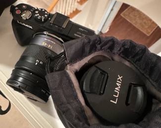 Lumix Camera and lens