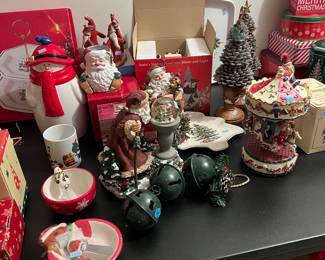 Christmas decorations and ornaments