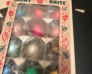 Christmas ornaments and decor - vintage