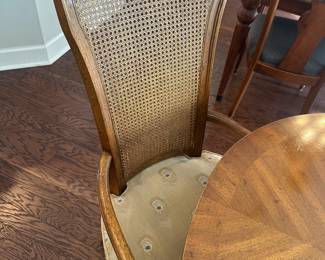 Dining chair and table