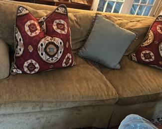 Southwood down sofa pair. 6 feet long