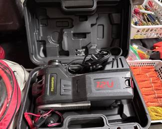 12 V air compressor $30