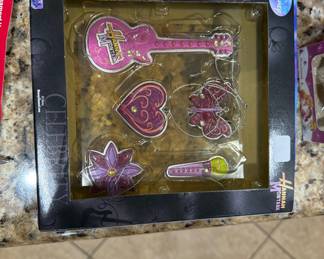 Hanna Montana Ornaments 