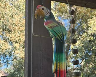 Vintage talavera pottery macaw