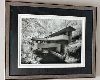 005 Frank Lloyd Wright Falling Water Framed Photography