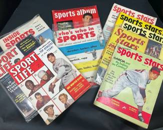 Vintage Sports Magazine Lot Sport Life, Sports Stars, Inside Sports  Sports Album Issues