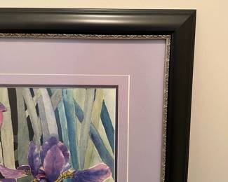 H21 - $60. Original Watercolor Painting. Measures 22" x 25.5" framed. 