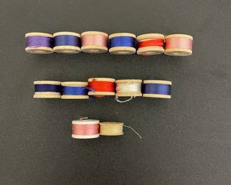 H50 - $35. Vintage Sewing Supplies & Scraps. 