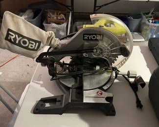 H81 - $75. 10" Ryobi Miter Saw. Model TS1345L. 