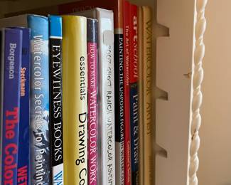 H65 - $75. Simply Shabby Chic Bookcase with adjustable shelves. Measures 28.25" wide x 15.75" deep x 66.5" tall. 