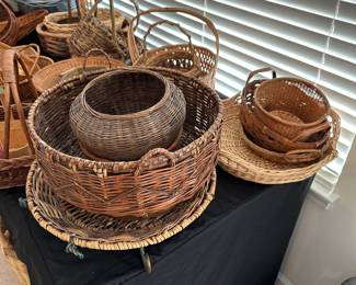 H11 - $50 takes the LOT of 32+ baskets. If they don't sell as a lot they will be priced individually for $1-$2 each at the sale. 