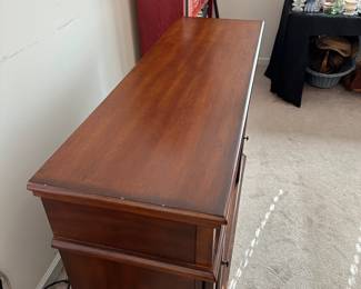 H1 - $150. Classic Flame Electric Fireplace. Model 28EF024GRS. Measures 55" x 18" deep x 37.5" tall. Doubles as Entertainment Stand / TV Stand. Works and has remote!