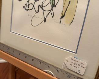 H37 - $75. "Angel Guidance" by Renata '06. Measures 15" x 18". 