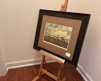 H34 - $50. "Joy Ride" digitally enhanced photo by Patricia W. Lloyd - Coon Cat Alley. Measures 21.5" x 18". 