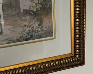 H56 - $20. Framed Print. Measures 26.25" x 36.25"