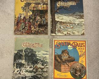 H78 - $20. Lot of 4 Vintage Christmas Magazines. 