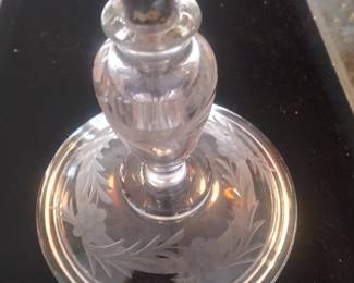 Sterling guilloche perfume