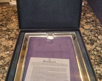 Sterling silver frame