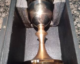 Sterling silver challace and patton