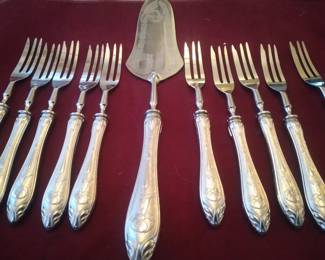800 sterling silver french flatware
