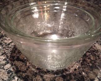 Clear pyrex