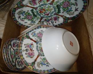 Antique rose medalion