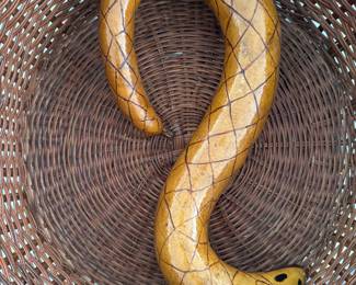 GOURD ART - SNAKE