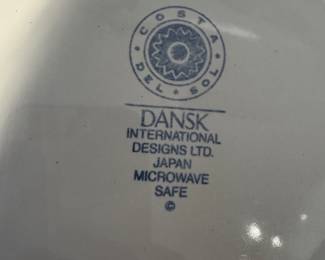 DANSK - COSTA DEL SOL DISHES