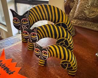 LAUREL BURCH - SET OF 3 CATS