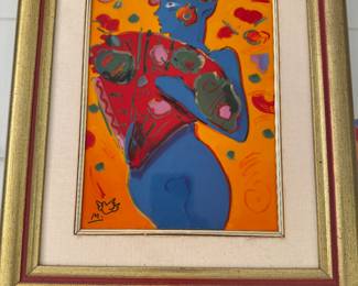 PETER MAX - FAN DANCER